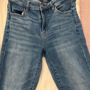 American eagle skinny high rise jegging in size 10 short